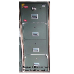 4 Drawer Fireproof Cabinet